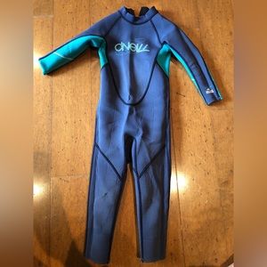 O’Neill wetsuit size 3